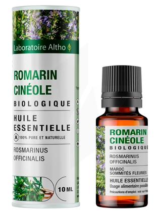 Huile essentielle au Romarin à Cinéol Bio - 10 ml
