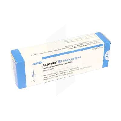 Aranesp 80 Microgrammes, Solution Injectable En Seringue Préremplie à Hagetmau
