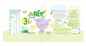 Junéo Chèvre Croissance Lait En Poudre B/900g