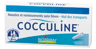 Boiron Cocculine Granules En Récipient Unidoses 6 Tubes à Paray-le-Monial