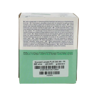 Glucoject Lancets Plus 33g Lancettes B/200