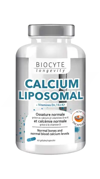 Biocyte Calcium D3 K2 Liposomal Gélules B/60