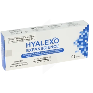 Hyalexo Expanscience Solution Injectable 1 Seringue Préremplie/2ml