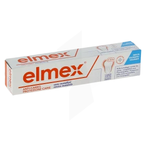 Elmex Anti-caries Sans Menthol Dentifrice T/75ml
