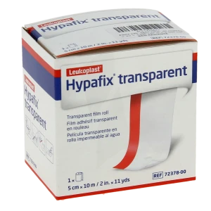 Hypafix Transparent Sparadrap 5cmx10m