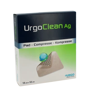 Urgoclean Ag Pansements 12x13cm B/16