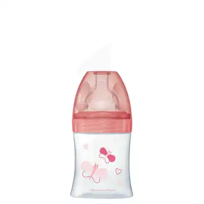 Dodie Sensation+ Biberon TÉtine Plate DÉbit 1 0-6mois Jardin 150ml à Bordeaux