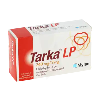 Tarka Lp 240 Mg/2 Mg, Comprimé Pelliculé à Libération Prolongée à Hagetmau