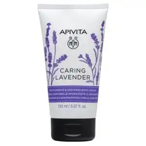 Apivita - Caring Lavender Crème Corps Hydratante Et Apaisante Avec Lavande 150ml à Nice