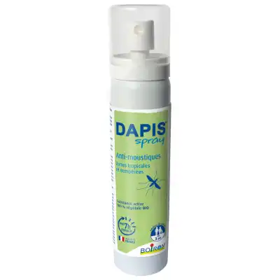 Dapis Spray RÉpulsif Anti-moustique Fl/75ml à LA CRAU