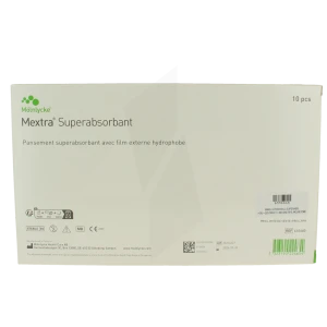 Mextra Superabsorbant Pans Super Absorbant 12.5x22.5cm B/10