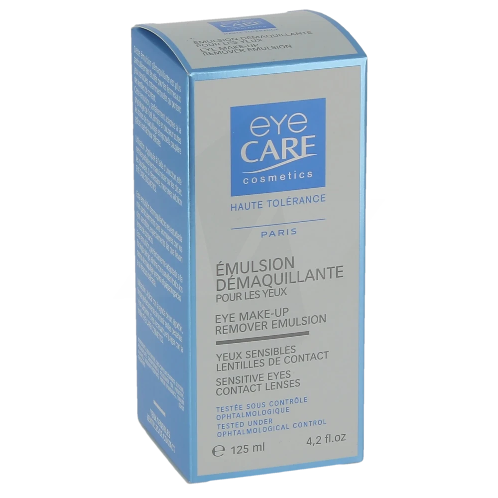 Eye Care Emulsion Demaquillante Yeux, Fl 125 Ml