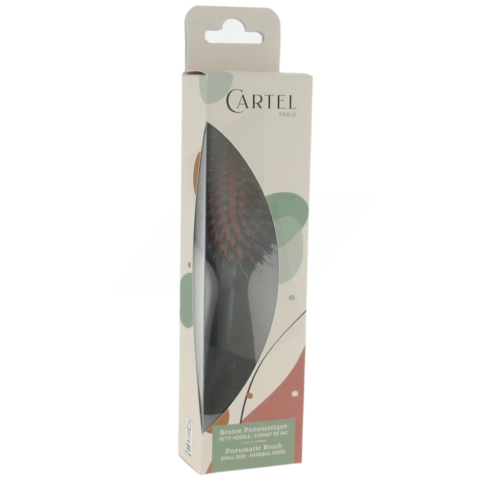 Cartel Brosse Cheveux Pneumatique Sanglier Picot Nylon