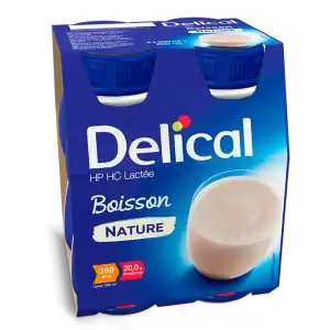 Delical Boiss Hphc La Nutrim Nature 4 Bouteilles De 200 Ml à Lavernose-Lacasse