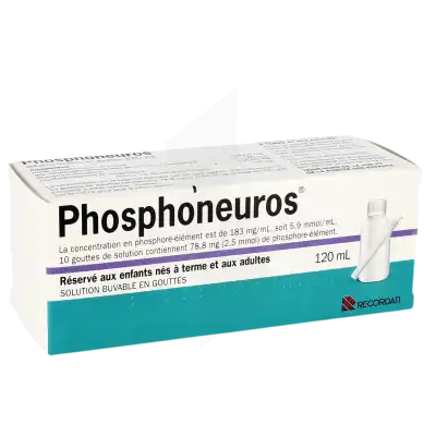 Phosphoneuros, Solution Buvable En Gouttes à Blere