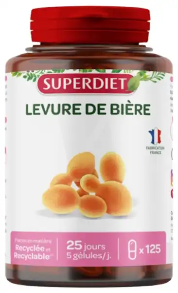 Superdiet Levure De Bière Gélules B/150