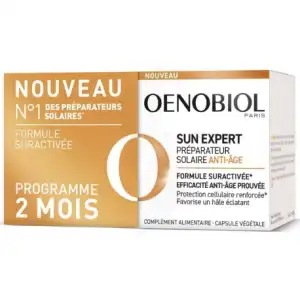 Acheter Oenobiol Sun Expert Caps Préparateur Solaire Anti-âge 2Pots/30 à La Garenne-Colombes