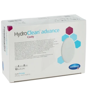 Hydroclean® Advance Cavity Pansement Irrigo-absorbant Ovale 4 X 8 Cm