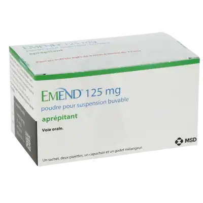 Emend 125 Mg, Poudre Pour Suspension Buvable à TOULOUSE