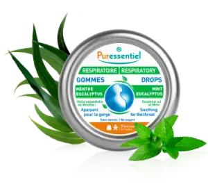 Acheter Puressentiel Respiratoire Gommes Menthe-Eucalyptus Respiratoire - 45 g à Angers