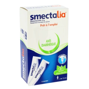 Smectalia 3 G Citron-menthe, Suspension Buvable En Sachet