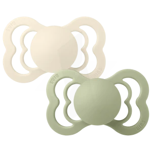 Suprême Silicone T2 Ivory/sage Pack/2
