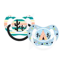 Dodie Duo Sucette Physiologique Silicone +18 Mois Cactus B/2 à Auterive
