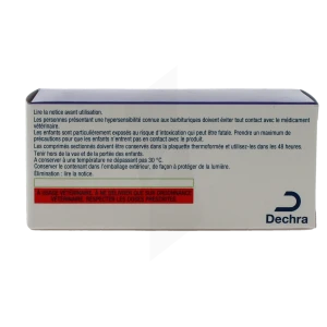 Phenoleptil 25 Mg Comprimes Pour Chiens, Comprimé