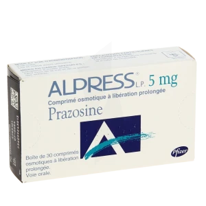 Alpress L.p. 5 Mg, Comprimé Osmotique à Libération Prolongée