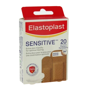 Elastoplast Sensitive Pans Peaux Métisses 2 Formats B/20