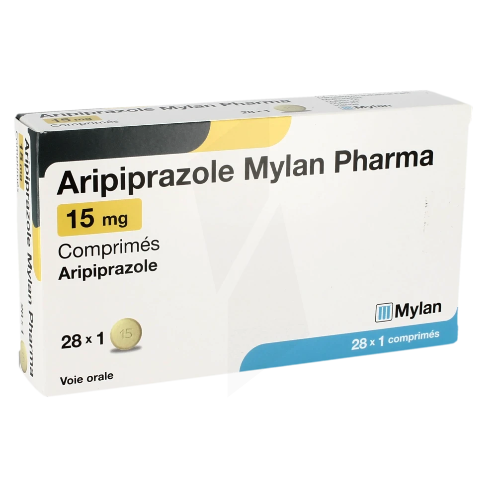 Aripiprazole Mylan Pharma 15 Mg, Comprimé