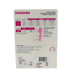 Sigvaris Dynaven Transparent Collant Confort Classe 2 Noir Normal S