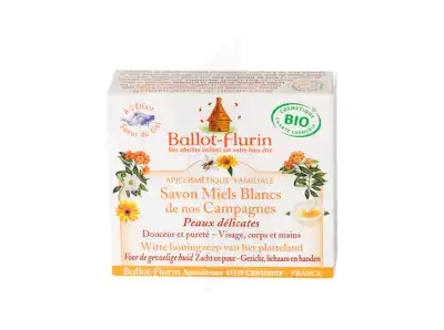 Ballot-Flurin Savon Miels blancs de nos campagnes B/100g