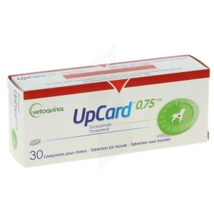 Upcard 0,75 Mg Comprimes Pour Chiens, Comprimé