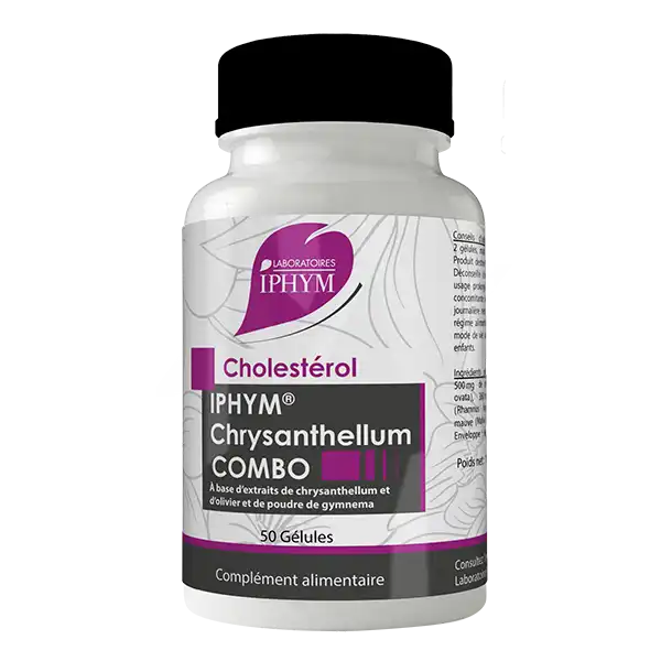 Iphym Conseil Iphym Chrysanthellum Combo Cholestérol Gélules B/50