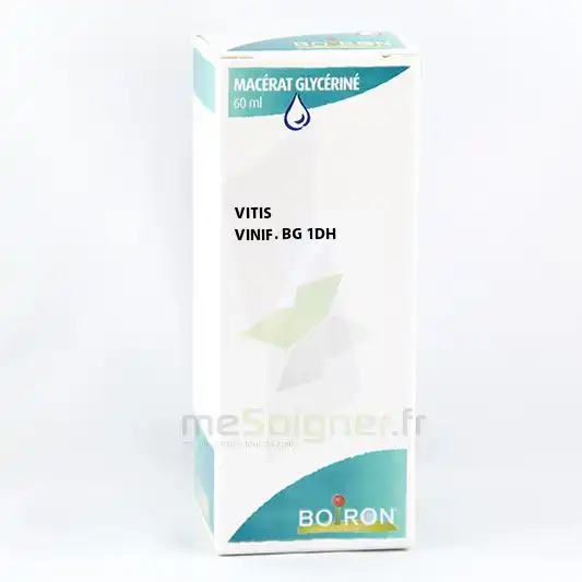 Boiron Vitis Vinifera Bourgeons 1dh Macérâts Glycérinés (mg) Solution Buvable Flacon De 60 Ml