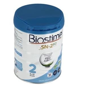 Biostime 2 Lait En Poudre Bio 6-12 Mois B/800g