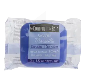 Le Comptoir Du Bain Savon De Marseille Olive-lavande