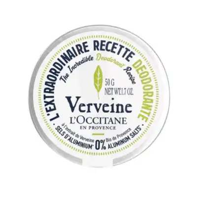 L'occitane En Provence Baume Déodorant Verveine 50g à HEROUVILLE ST CLAIR