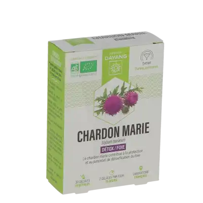 Dayang Phytotherapie Chardon Marie Bio Gél B/30 à BOURBON-LANCY