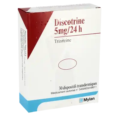 Discotrine 5 Mg/24 Heures, Dispositif Transdermique à Bressuire