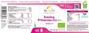 Be-life Evening Primerose 1000 Bio Caps B/60
