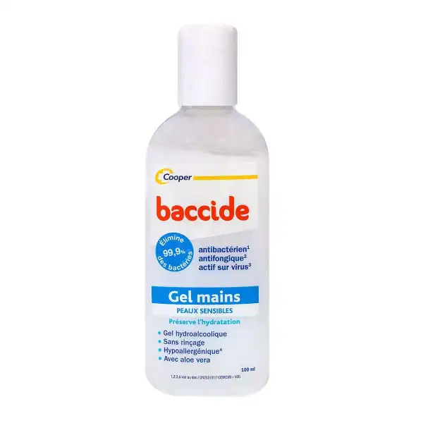 Baccide Gel Mains DÉsinfectant Peau Sensible Fl/100ml