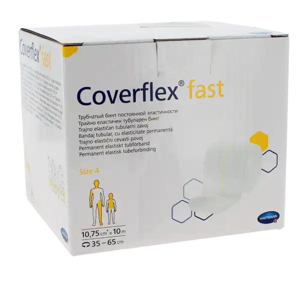 Coverflex® Fast Jersey Tubulaire Jaune Taille 4