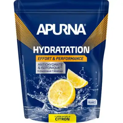 Apurna Poudre pour boisson hydratation Citron 1,5kg