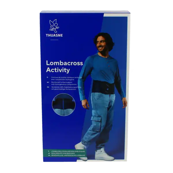 Thuasne Lombacross Activity Ceinture Lombaire Hauteur 21cm Taille 2