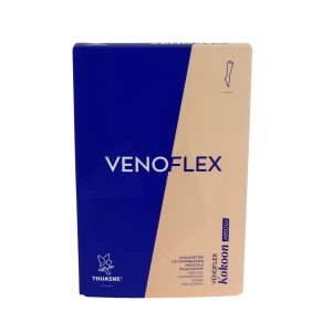 Venoflex Kokoon Absolu 2 Chaussette Mollet+ Femme Beige Naturel Taille 3n
