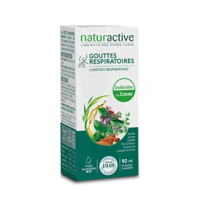 Naturactive Gouttes Respiratoires Solution Buvable Fl Compte-gouttes/90ml à Miraumont