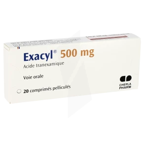 Exacyl 500 Mg, Comprimé Pelliculé