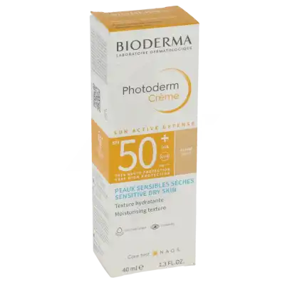 Bioderma Photoderm Spf50+ Crème Teintée T/40ml à SAINT-GEORGES-SUR-BAULCHE